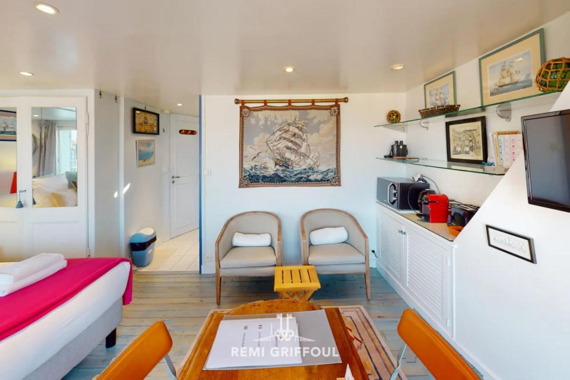 Apartmán Racing The Wind Breathtaking Port View 2 Pers Honfleur Exteriér fotografie
