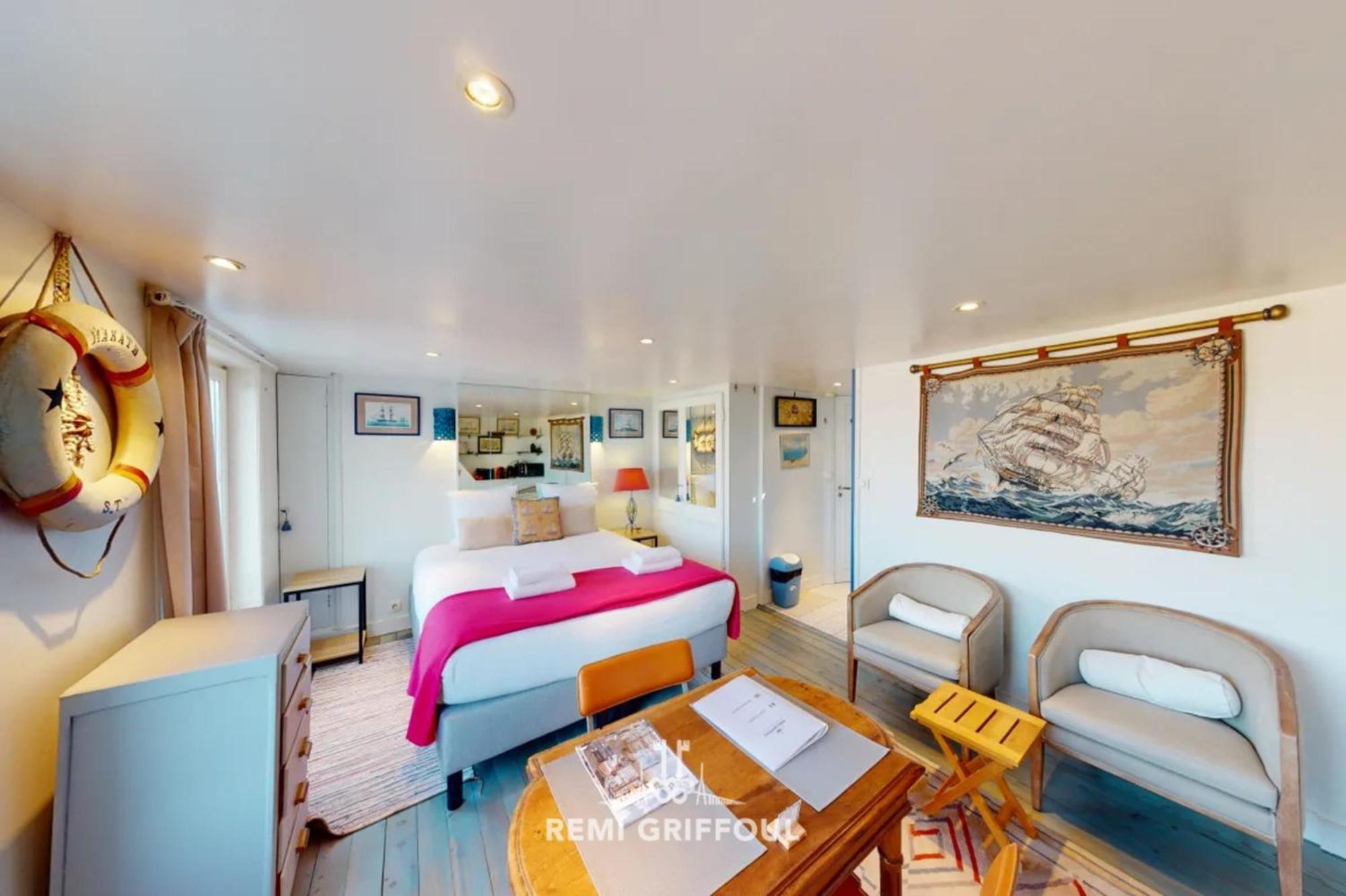 Apartmán Racing The Wind Breathtaking Port View 2 Pers Honfleur Exteriér fotografie